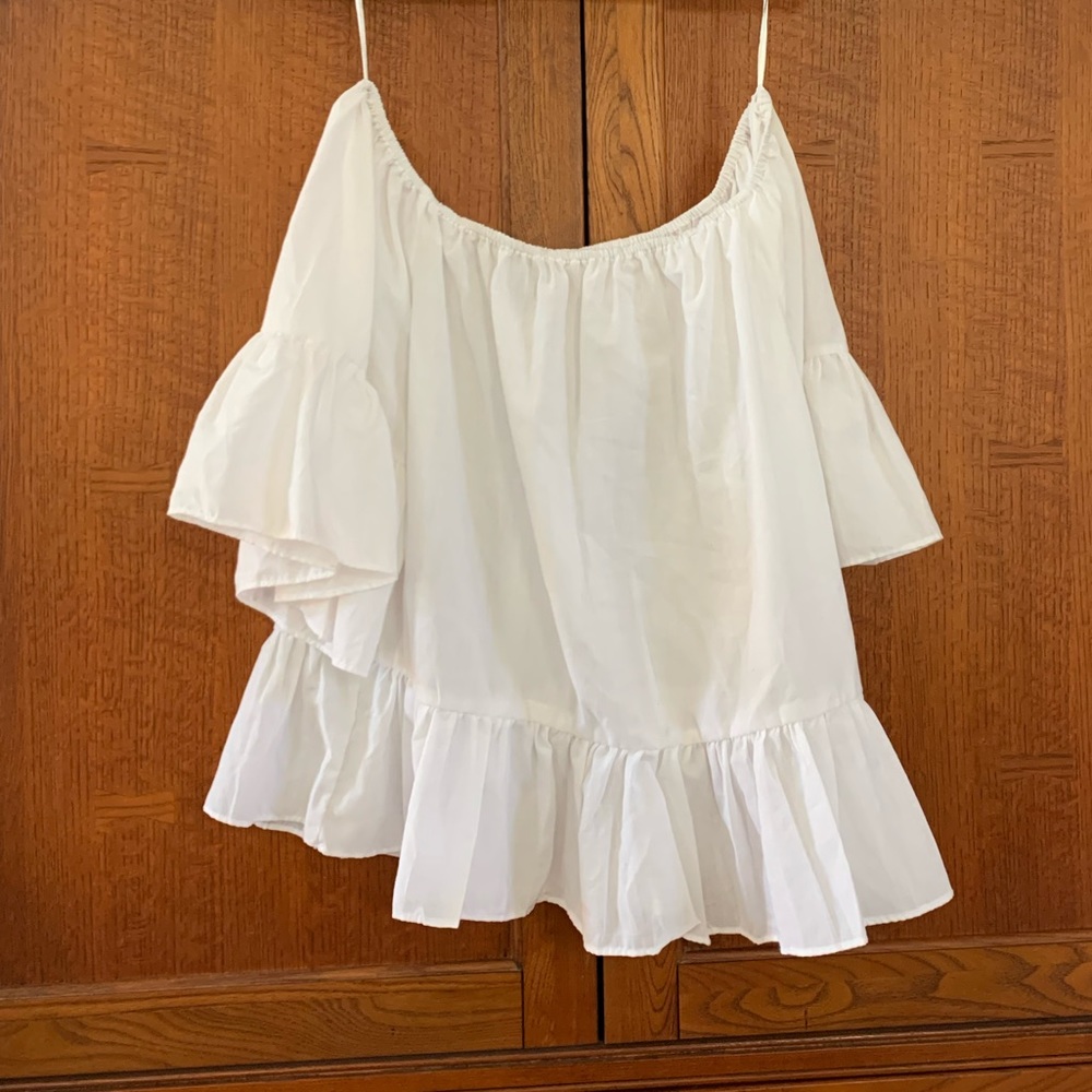 Off Shoulder Flowy Top